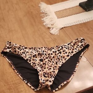 Time and Tru Leopard Print Bikini Bottom